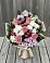 Букет цветов из: Альстромерии, Гвоздики, Розы и Хризантемы в Нурма