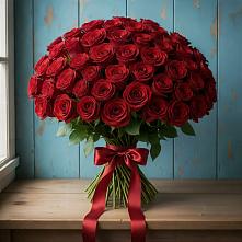 Букет Красные розы Блэк Меджик в Нурма
