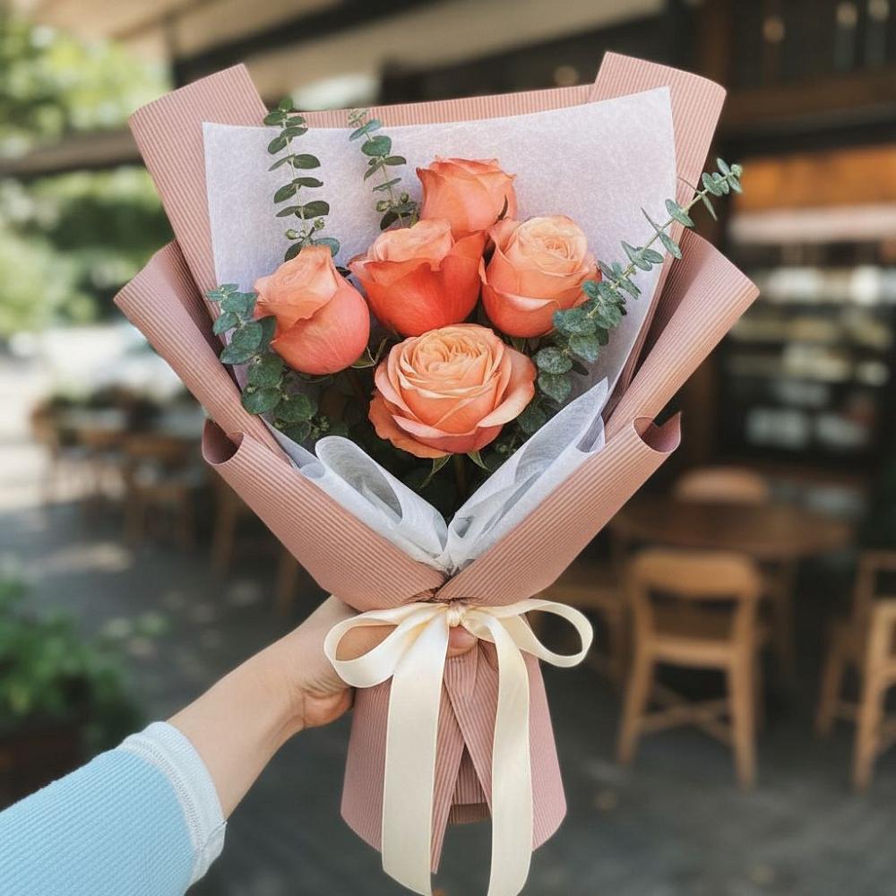 Букет цветов из: Розы в Нурма