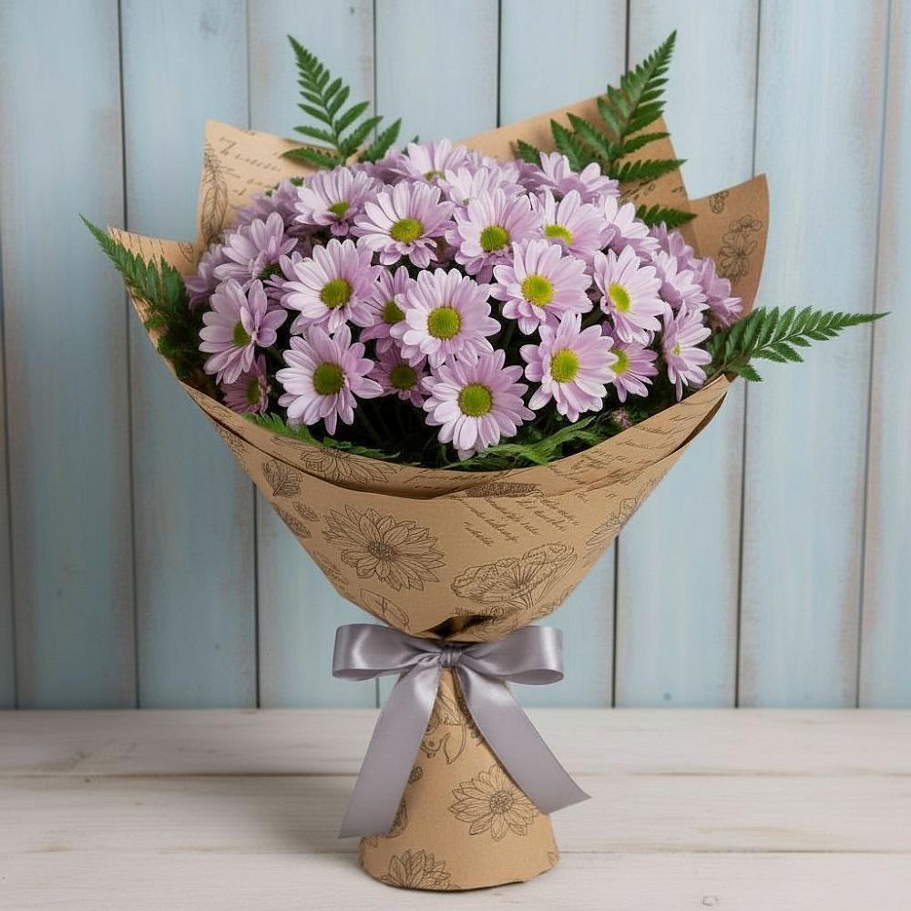 Букет цветов из: Хризантемы в Нурма