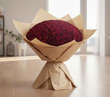 Букет 101 Красная роза в Нурма
