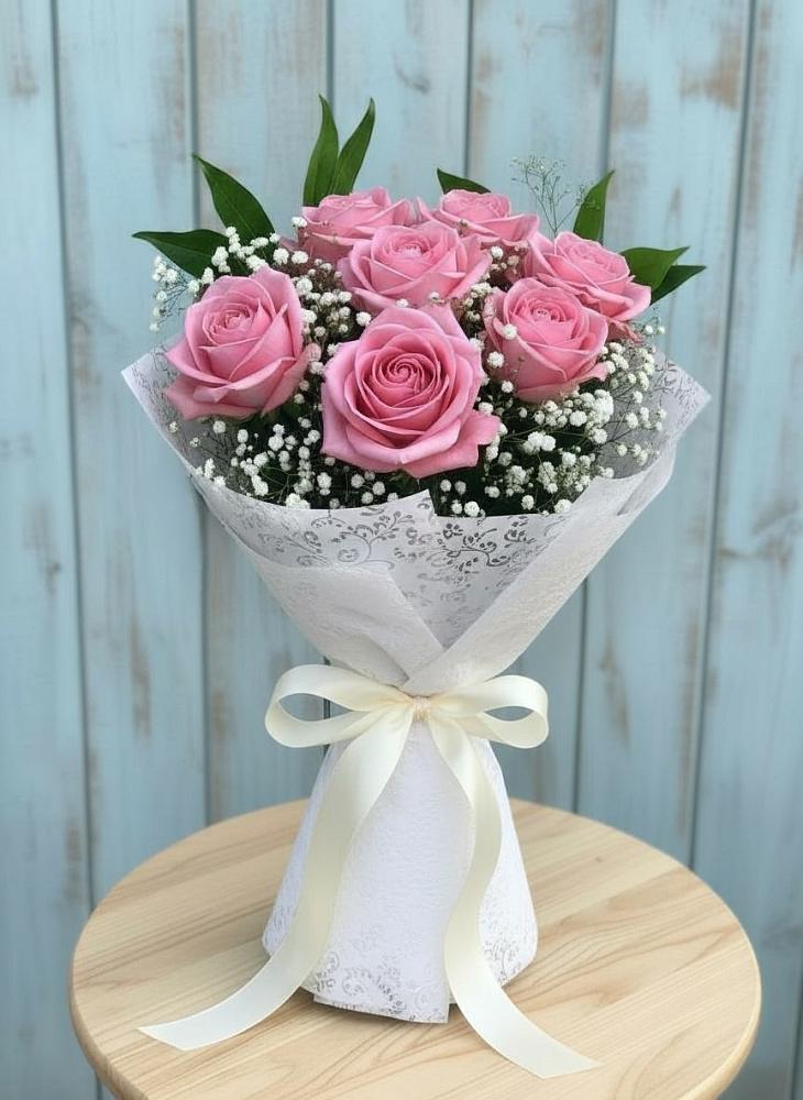 Букет цветов из: Розы в Нурма