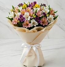 Букет цветов из:  Альстромерии #REPLACE_PRED# Нурма