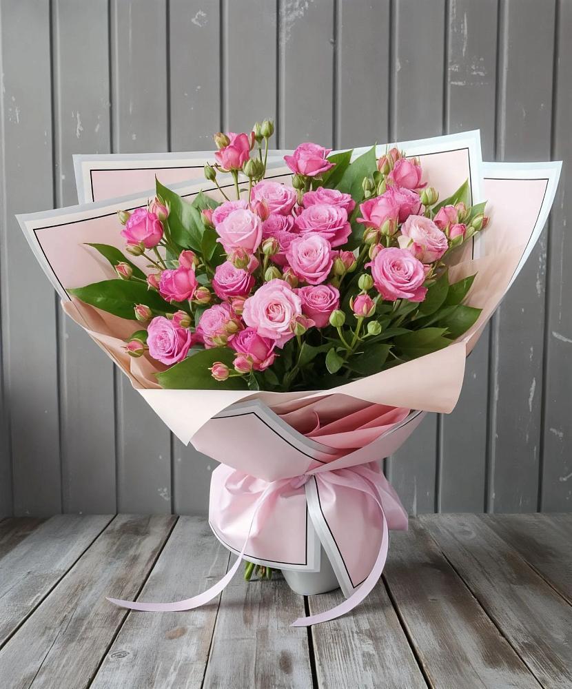 Букет Розовый кустик в Нурма