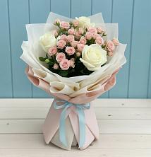 Букет цветов из:  Розы в Нурма