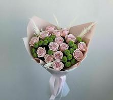 Букет цветов из:  Розы и Хризантемы #REPLACE_PRED# Нурма