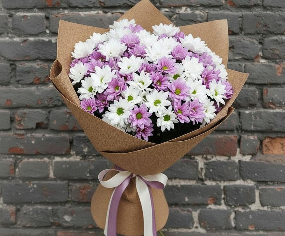 Букет цветов из: Хризантемы в Нурма