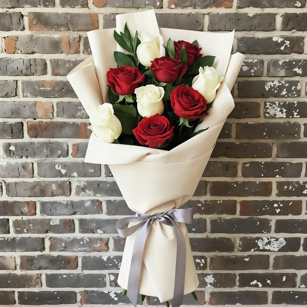 Букет цветов из: Розы в Нурма