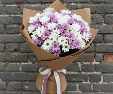 Букет цветов из:  Хризантемы #REPLACE_PRED# Нурма