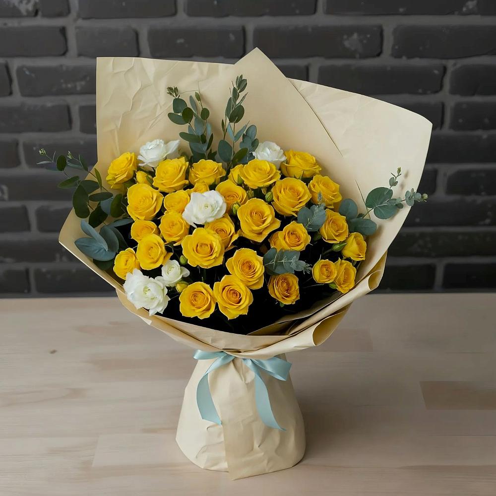 Букет цветов из: Розы в Нурма