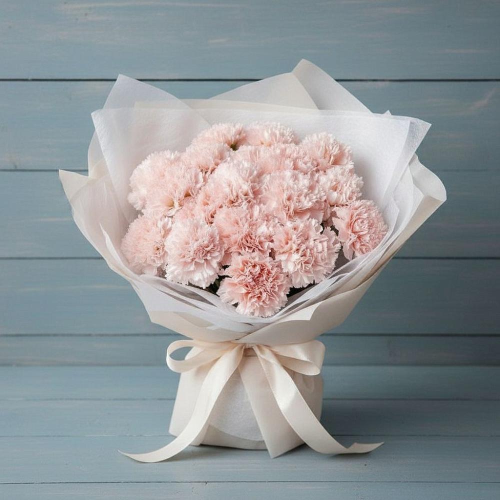 Букет цветов из: Гвоздики в Нурма