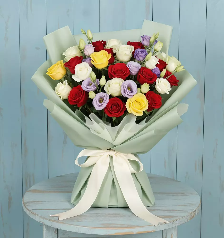 Букет цветов из: Розы в Нурма