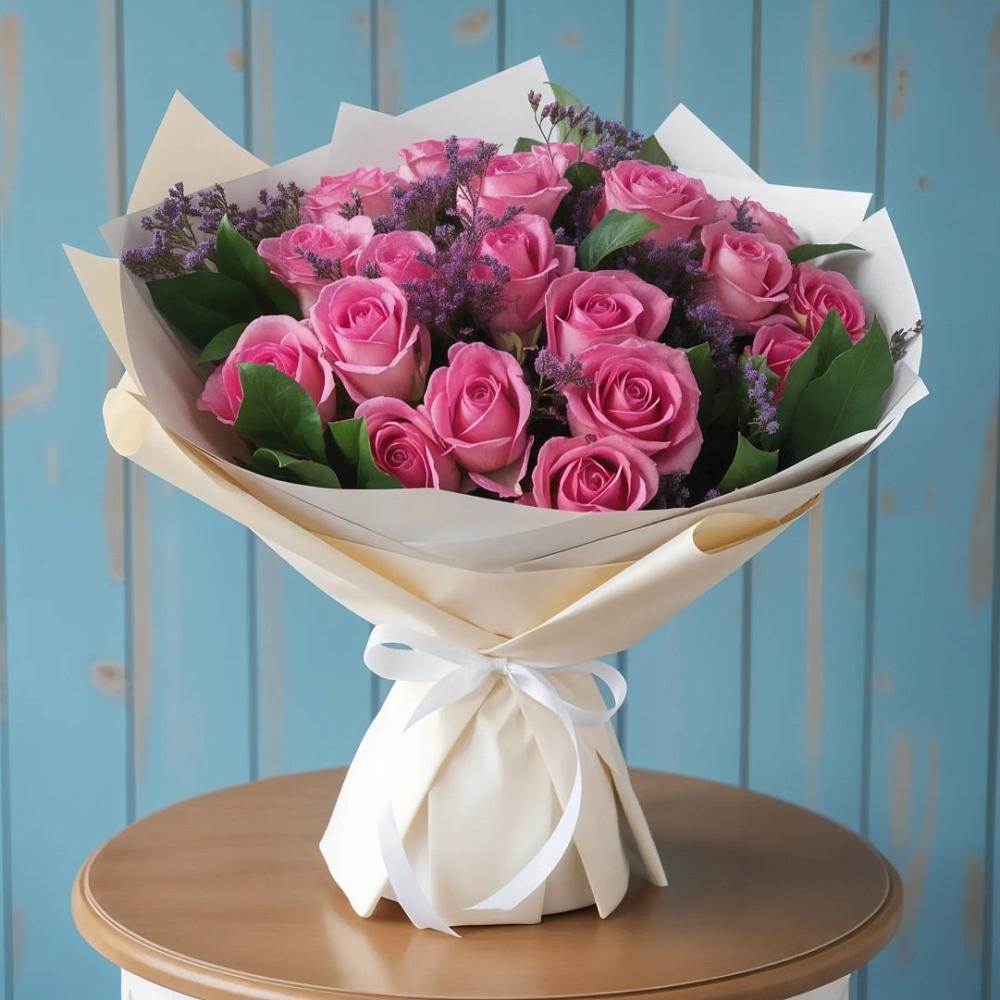 Букет цветов из: Розы в Нурма