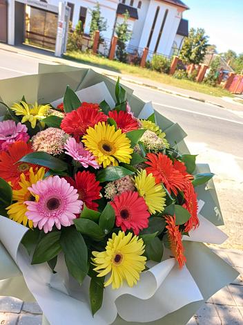 Букет цветов из: Герберы в Нурма