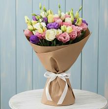 Букет цветов из:  Лизиантусы в Нурма
